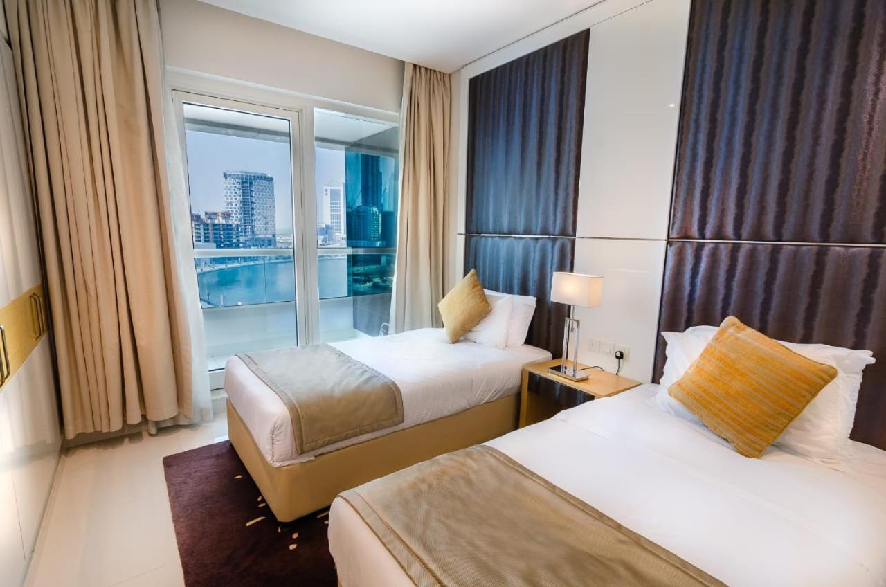 Waterfront Downtown- Damac Maison Canal View Dubaj Kültér fotó