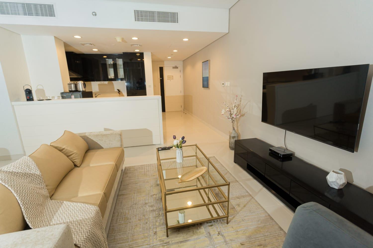 Waterfront Downtown- Damac Maison Canal View Dubaj Kültér fotó