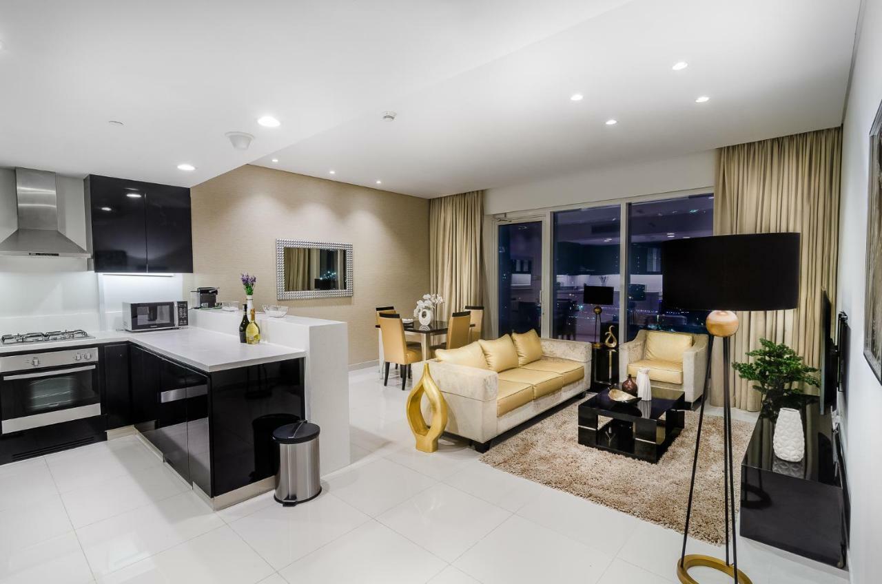 Waterfront Downtown- Damac Maison Canal View Dubaj Kültér fotó